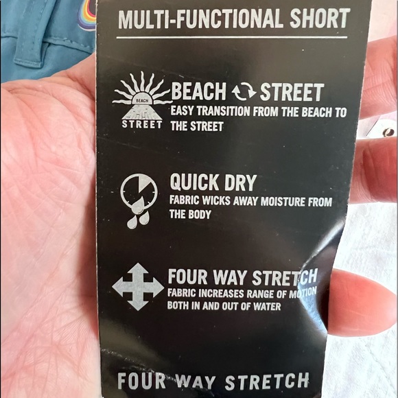 Trunks Surf & Swim Co. Multi Functional Shorts For Men Sz 36 NWT - Picture 13 of 13